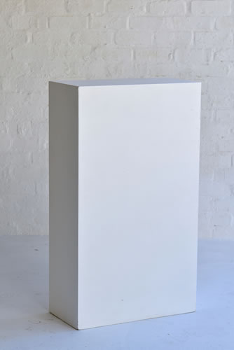 002 Plinths - Large white